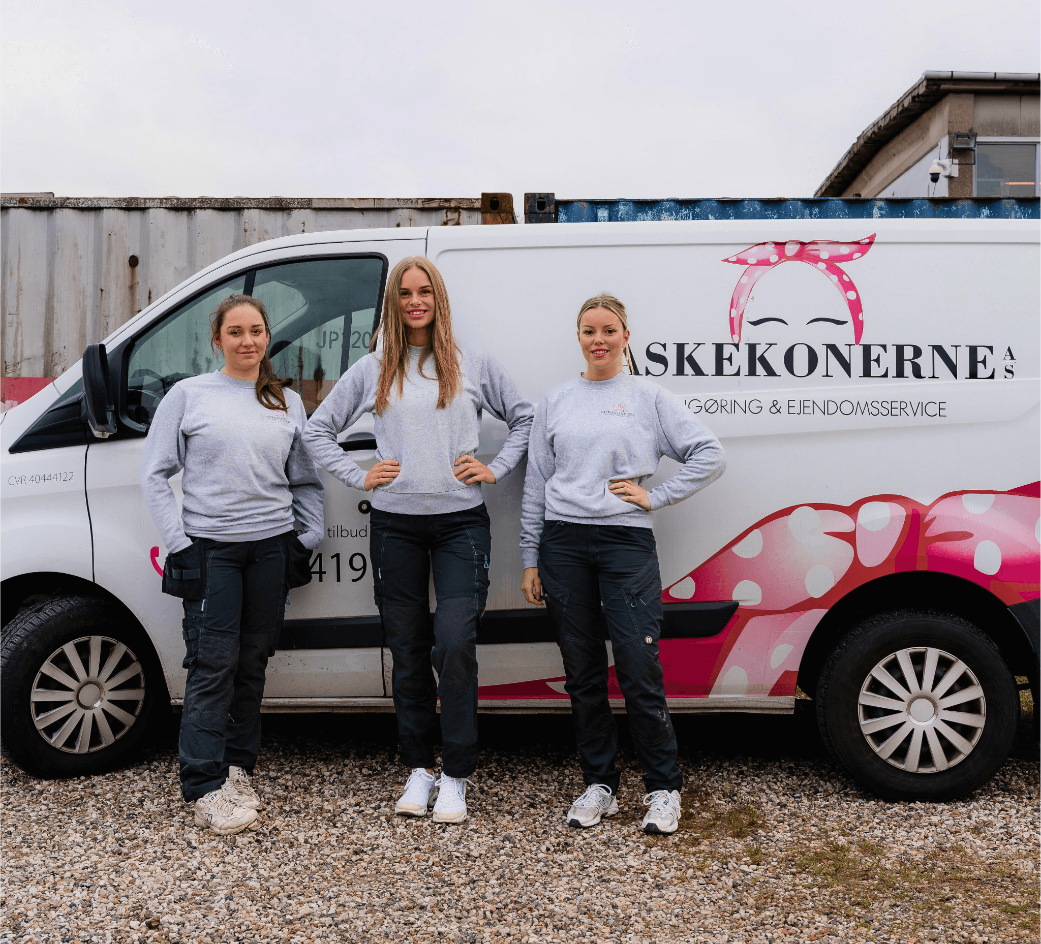 De 3 kvinder bag Vaskekonerne A/S